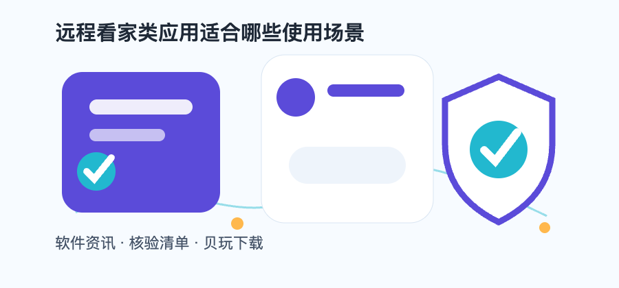 远程看家类应用适合哪些使用场景