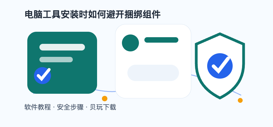 电脑工具安装时如何避开捆绑组件配图2