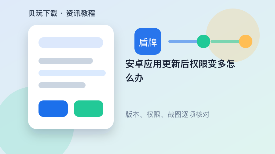 安卓应用更新后权限变多怎么办配图1