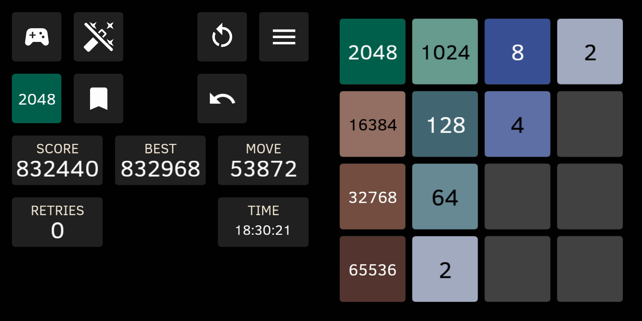 2048 Open Fun Game v1.16.2安卓版截图