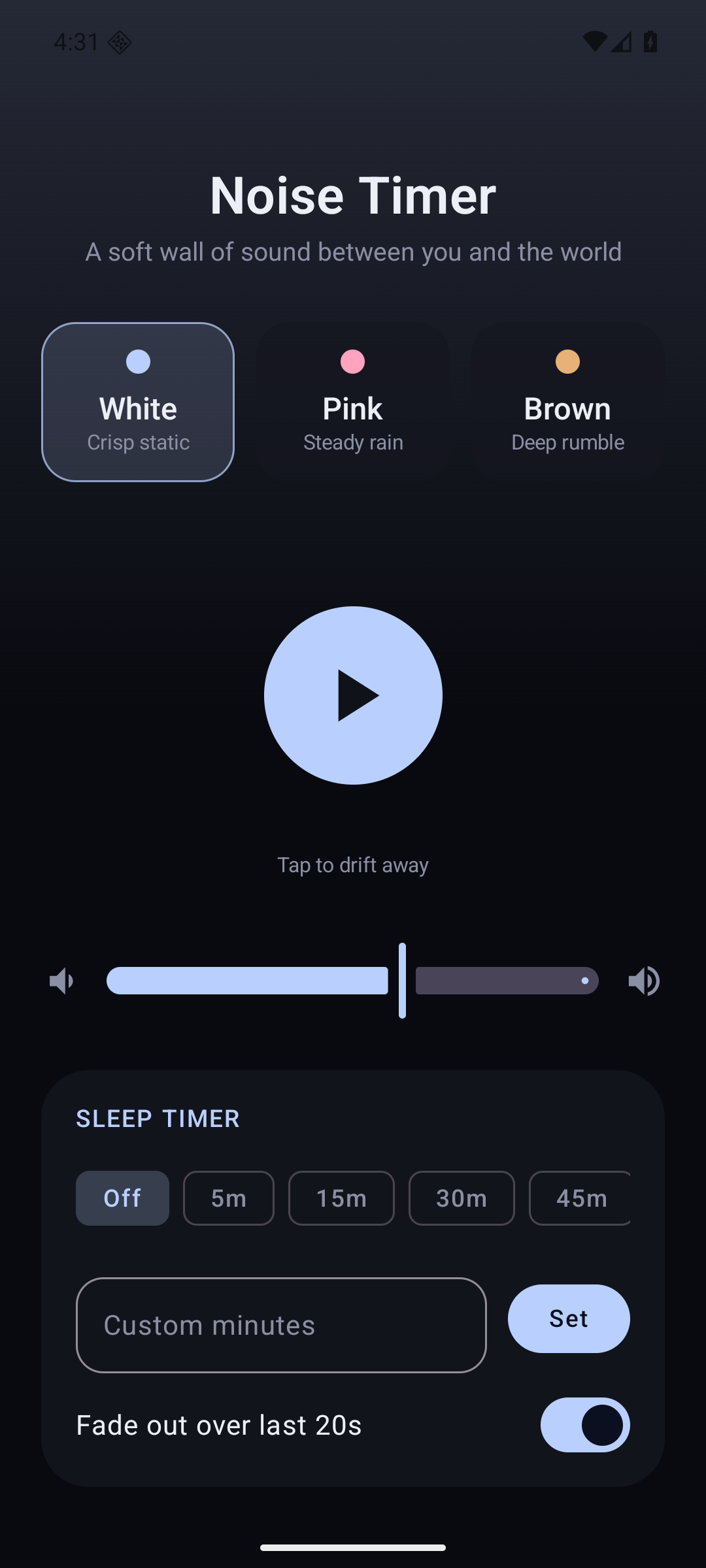 Noise Timer v1.0.1安卓版截图