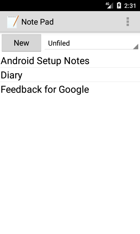 NotePad v1.7.3安卓版截图