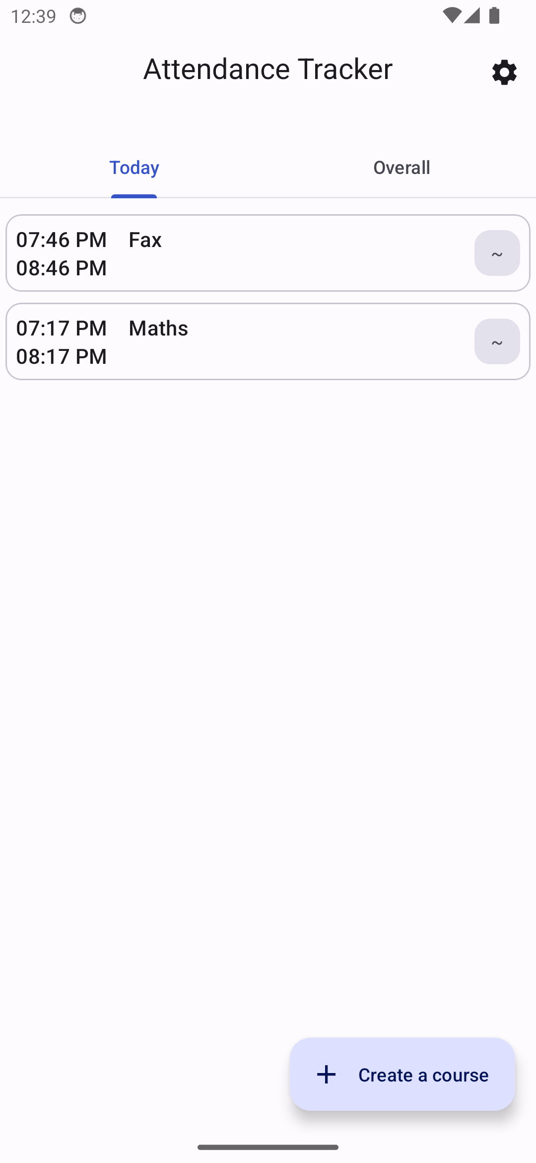 Self Attendance Tracker v1.1.0安卓版截图