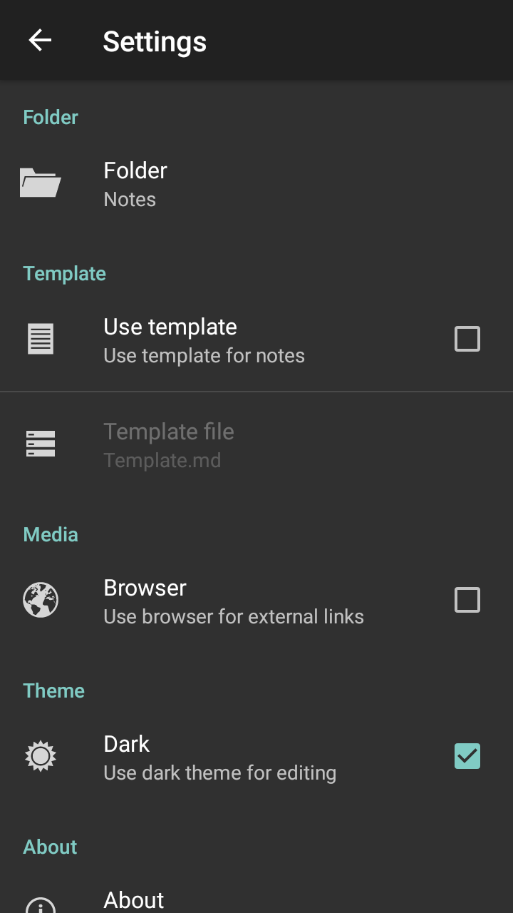 Notes Markdown笔记 v1.41安卓版截图