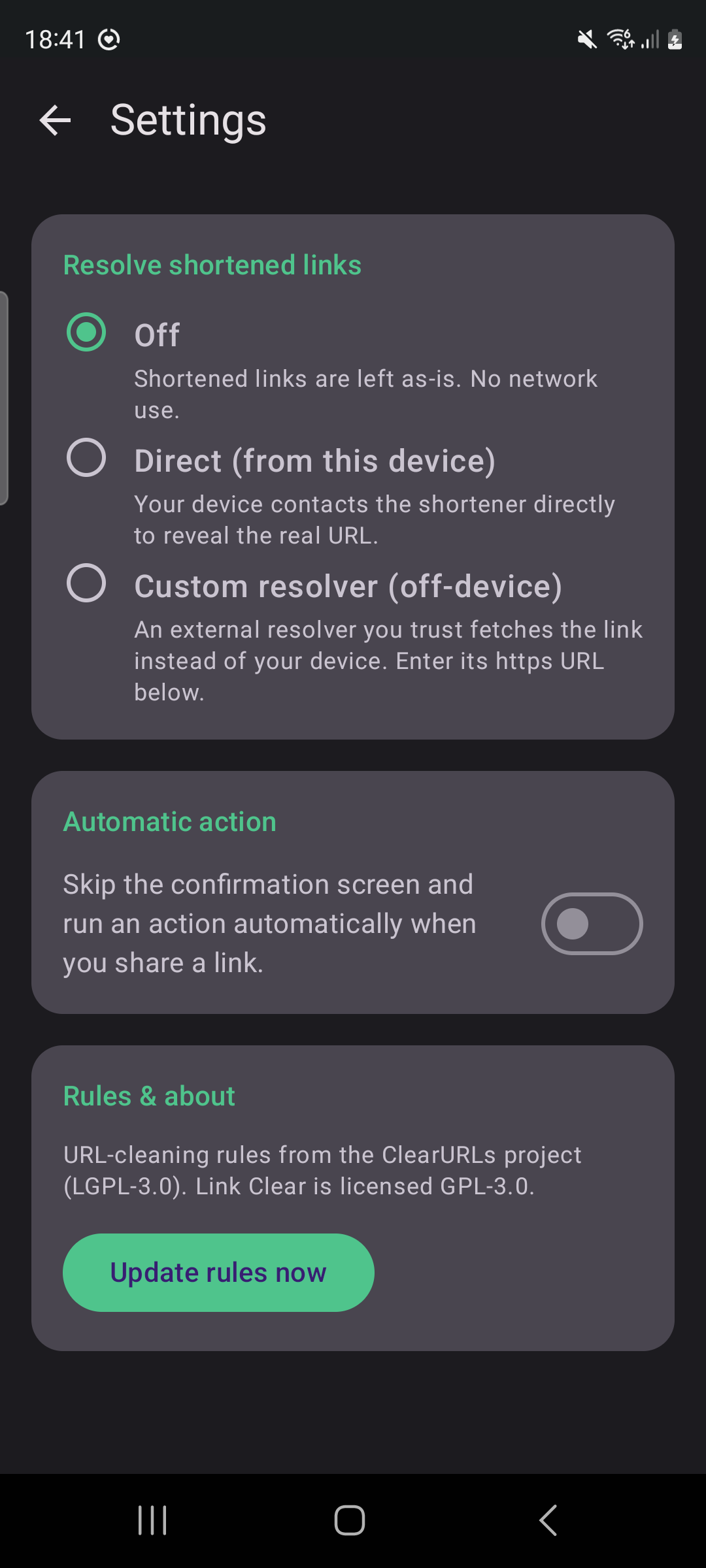 Link Clear链接清理 v1.0.3安卓版截图