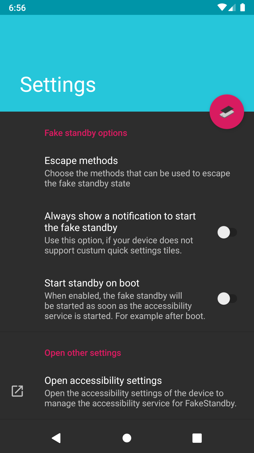 FakeStandby屏幕熄屏工具 v1.4.0安卓版截图