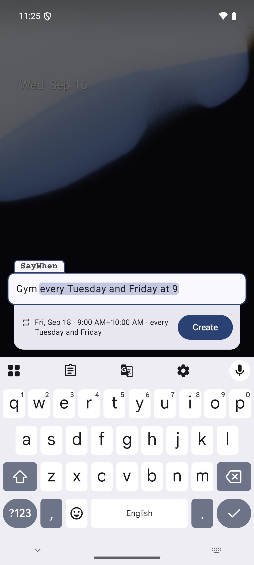 SayWhen快捷日程 v3.0.0安卓版截图
