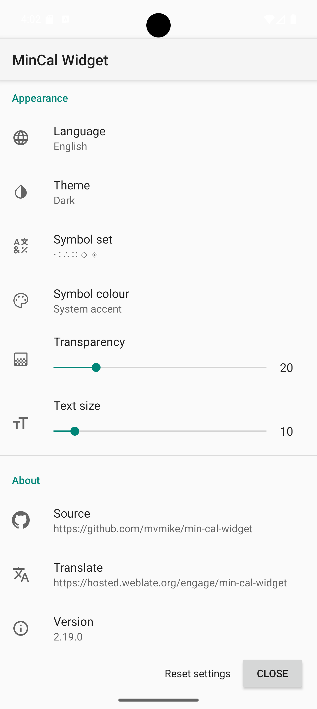 MinCal Widget桌面日历 v2.20.0安卓版截图