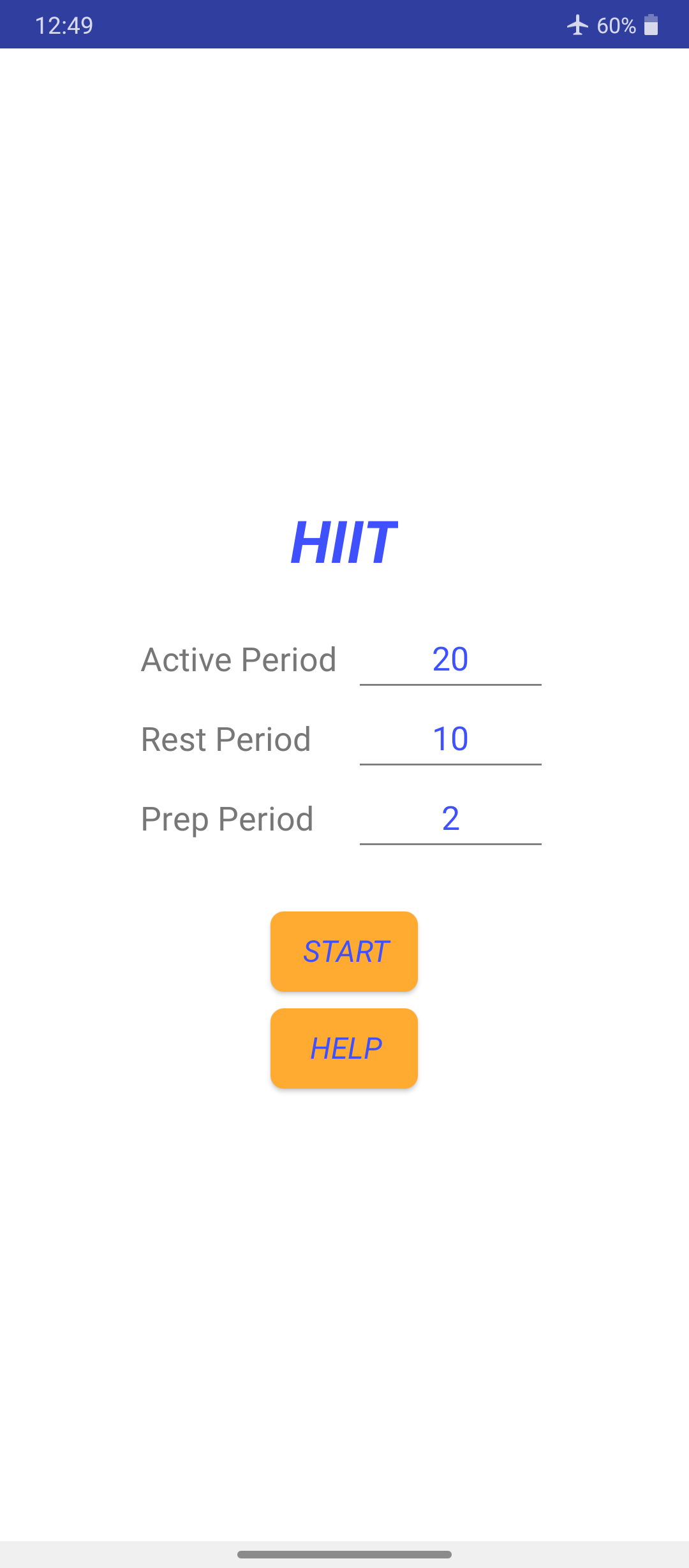 HIIT间歇训练计时器 v1.0.2安卓版截图