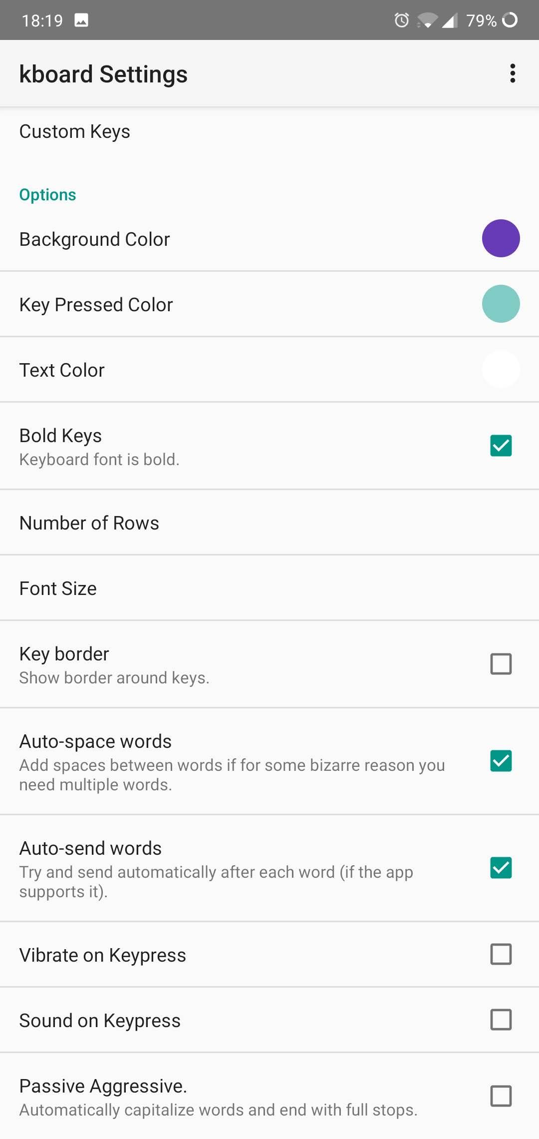 kboard快捷短语键盘 v5.0.1安卓版截图