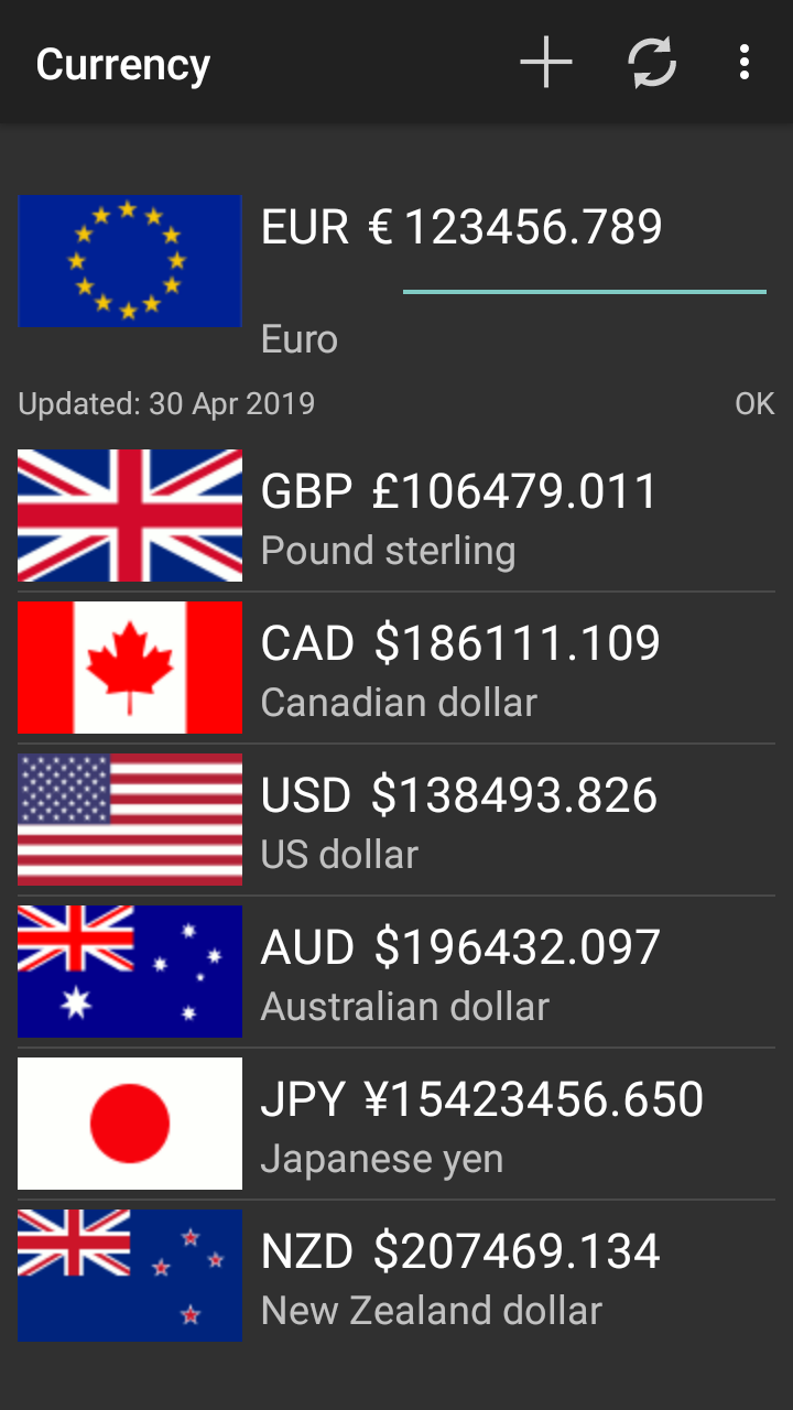 Currency汇率换算 v1.58安卓版截图
