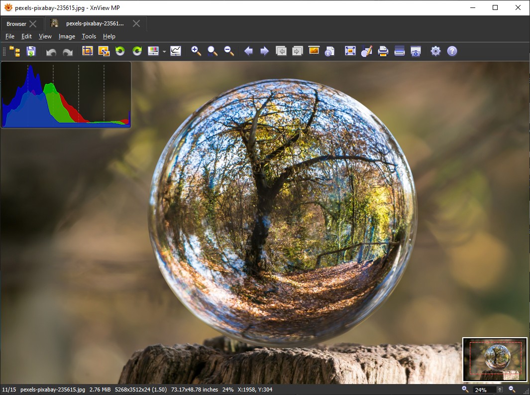 XnView MP v1.12.2 Windows图片管理工具截图